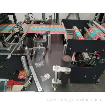 high speed zipper bag making machine